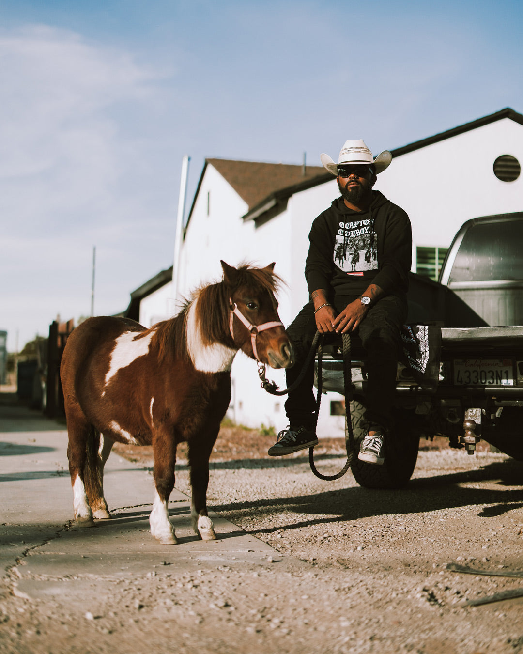 COMPTON COWBOYS CITY RIDERS HOODY