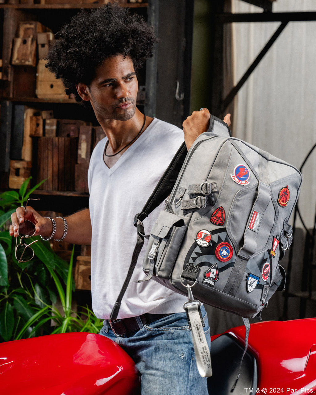 TOP GUN FLIGHT CREW OFFICIAL COLLAB PILOT BACKPACK
