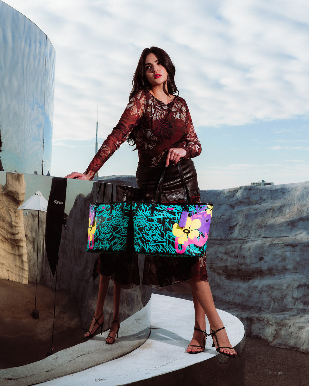 GARDEN GLAMOUR TOTE